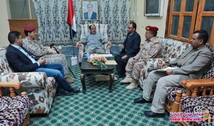 نائب رئيس الجمهورية يلتقي اللجنة الطبية العسكرية لمحافظة #تعز