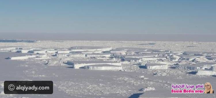 جبل جليدي يثير الدهشة والحيرة على مواقع التواصل الاجتماعي