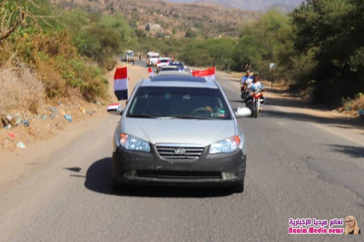 شاهد بالصور قافله من شباب تعز للواء ٣٥