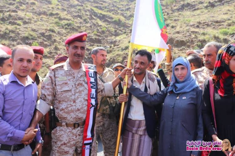 شاهد بالصور قافله من شباب تعز للواء ٣٥