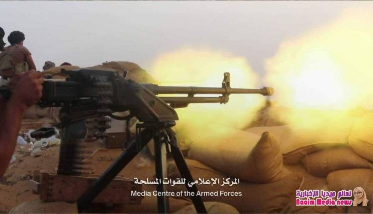 قصف جوي ومدفعي يدك مواقع مليشيا الحوثي غرب مأرب