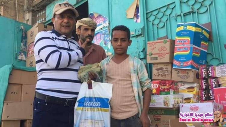 مدير عام المديرية يفتتح المشروع الإستثماري الخاص بأسرة الطفل غازي وسط المدينة.