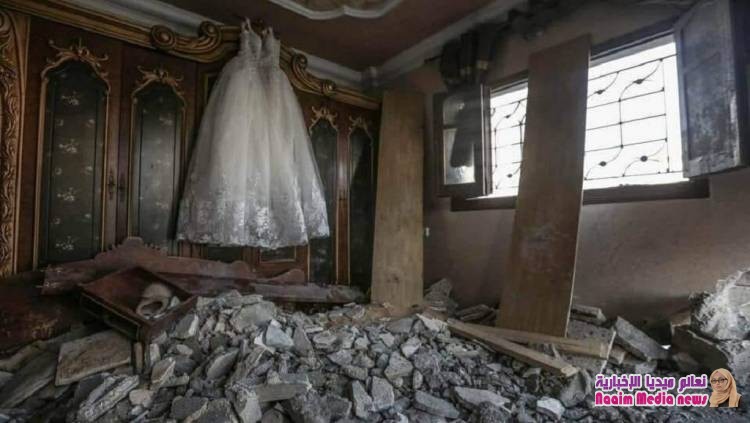 من سوريا إلى غزة... قصة فستان عرس أبيض تحت الركام