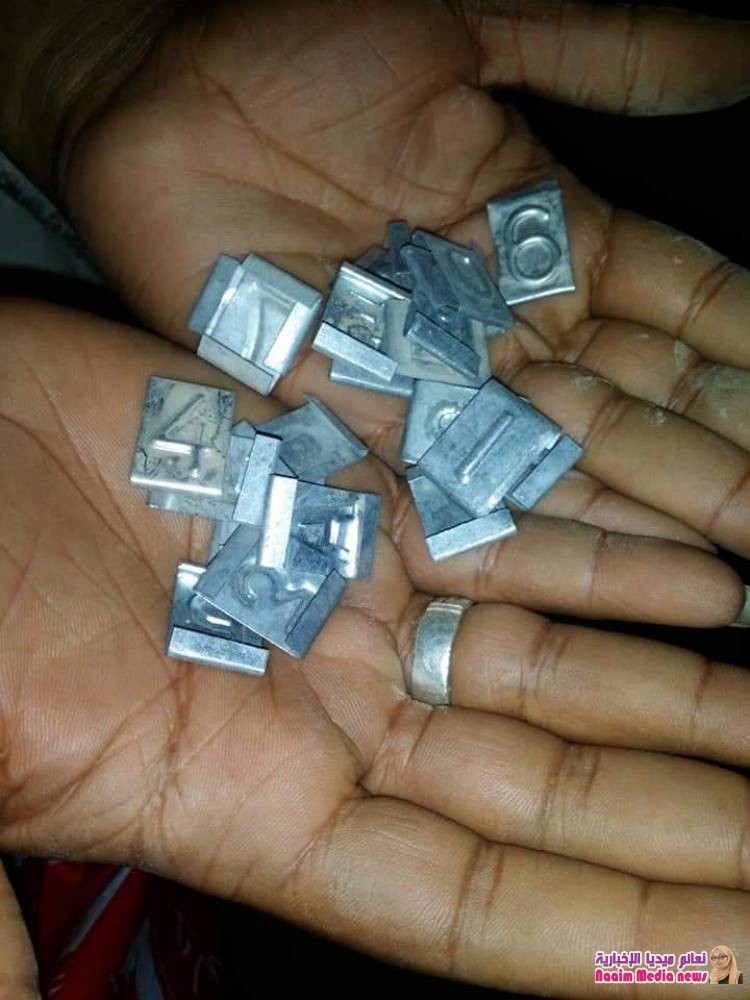 عاااااااااااااااجل  الأجهزة الأمنية بتعز تداهم معملا لصناعة المتفجرات في منطقة سوق الصميل 