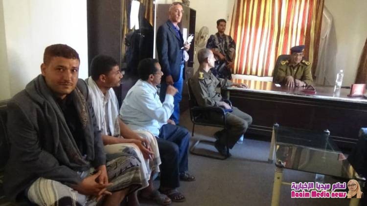 مدير عام شرطة تعز يطلع على عملية التدريب في المركز التدريبي وادارة البحث الجنائي 