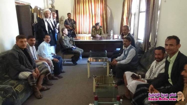 مدير عام شرطة تعز يطلع على عملية التدريب في المركز التدريبي وادارة البحث الجنائي 