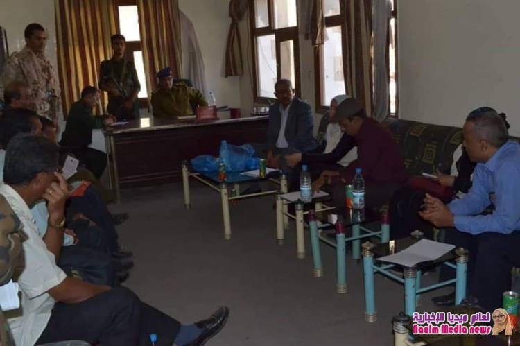 «واصفا لها بالخطوة المهمة والايجابية» مدير عام شرطة محافظة تعز في زيارة له مع وفد المفوضية السامية الى مبنى السجن المركزي