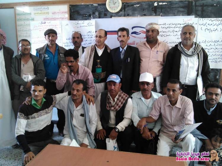 يدا بيد تقيم ورشة عمل حول " تحديد الاحتياجات الاولية لمحافظة تعز 