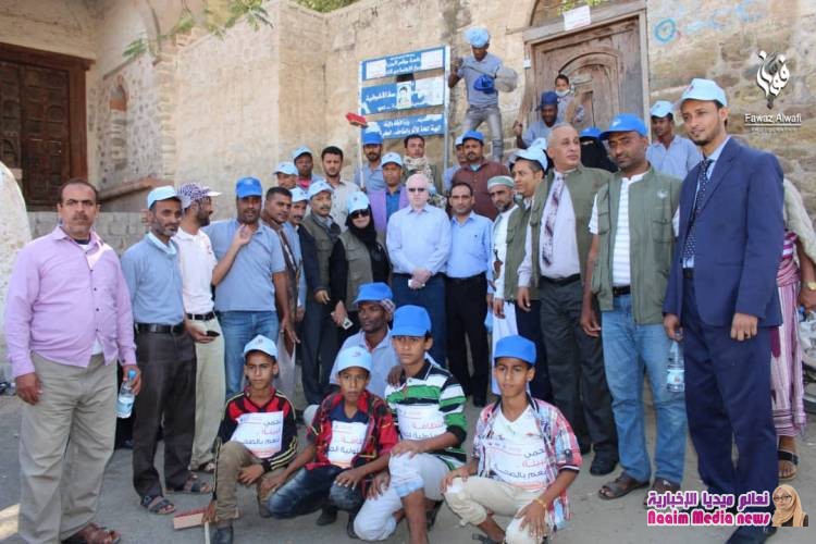 تدشين حملة نظافة في الاشرفية والمظفر 