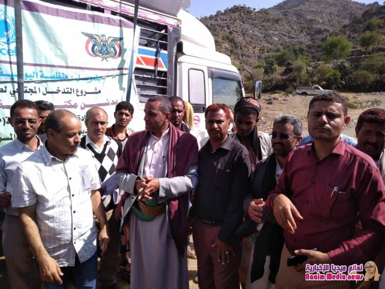 بحضور مدير عام مكتب الصحة بالمحافظة...إفتتاح مشروع إعادة تأهيل أقسام التغذية  (OTP)بمديرية جبل حبشي