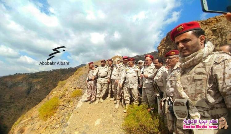 إجتماع القيادات العسكريه بتعز في مقر قيادة اللواء٣٥مدرع 