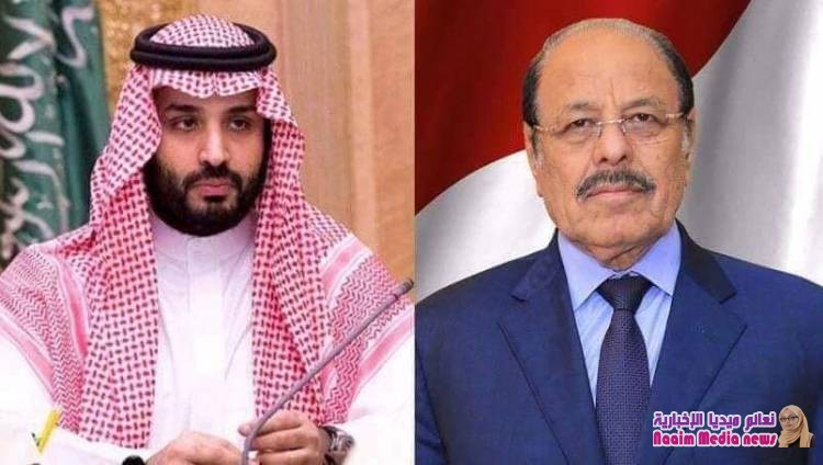 نائب رئيس الجمهورية يهنئ ولي العهد السعودي بمناسبة الذكرى الرابعة للبيعة