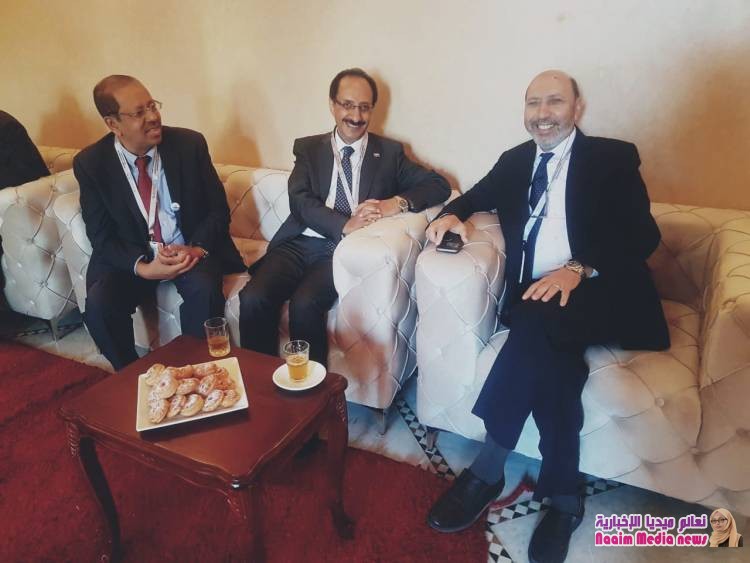 وزير المغتربين يلتقي عمدة مدينة مراكش بالمغرب