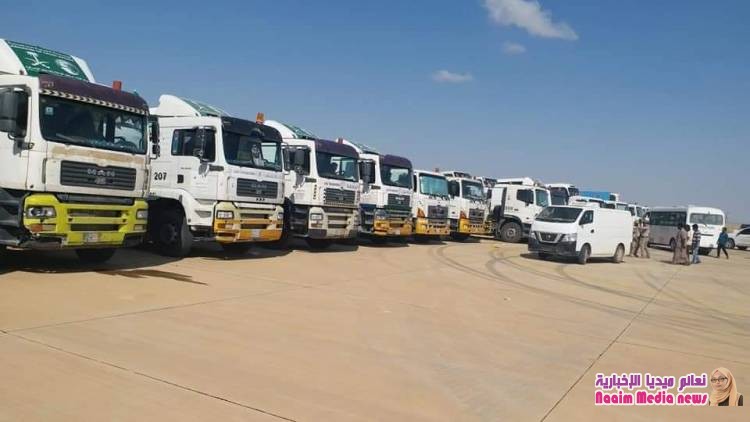 وصول دفعة جديدة من الباصات ووايتات المياه إلى مدينة الغيضة 