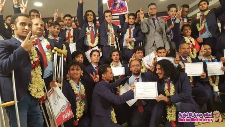 الدفعة الاولى من مبتوري الاطراف لجرحى تعز تنهي علاجها في الهند 