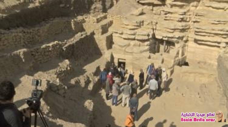 مصر تعلن اكتشاف مقبرة "كاهن التطهير" من الأسرة الخامسة الفرعونية