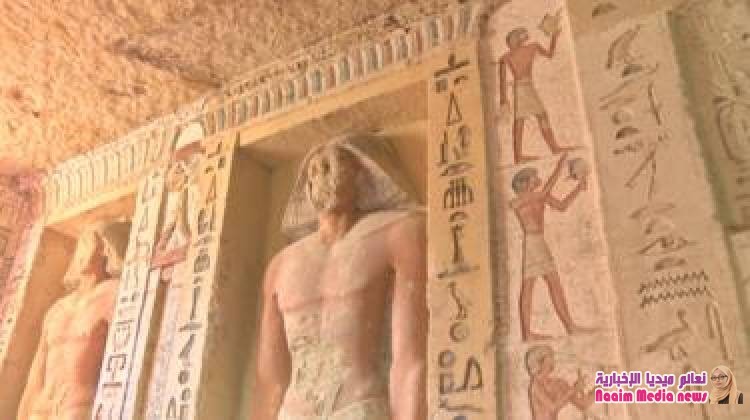 مصر تعلن اكتشاف مقبرة "كاهن التطهير" من الأسرة الخامسة الفرعونية
