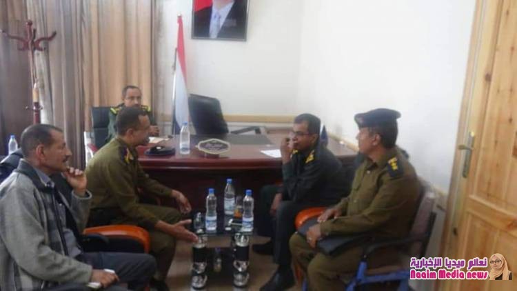 لجنة وزارية تزور ادارة عام شرطة تعز وتتفقد الجاهزيه المادية والمعنوية والبشرية  .