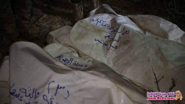 الأجهزة الأمنية في تعز تعثر على مقبرة سرية جماعية 