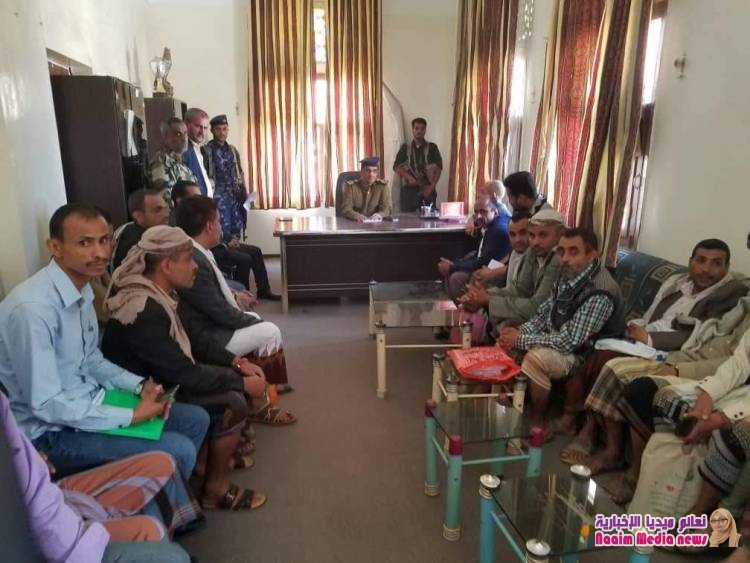 مدير عام شرطةمحافظة تعز يطلع على سير عمل إدارة البحث الجنائي 