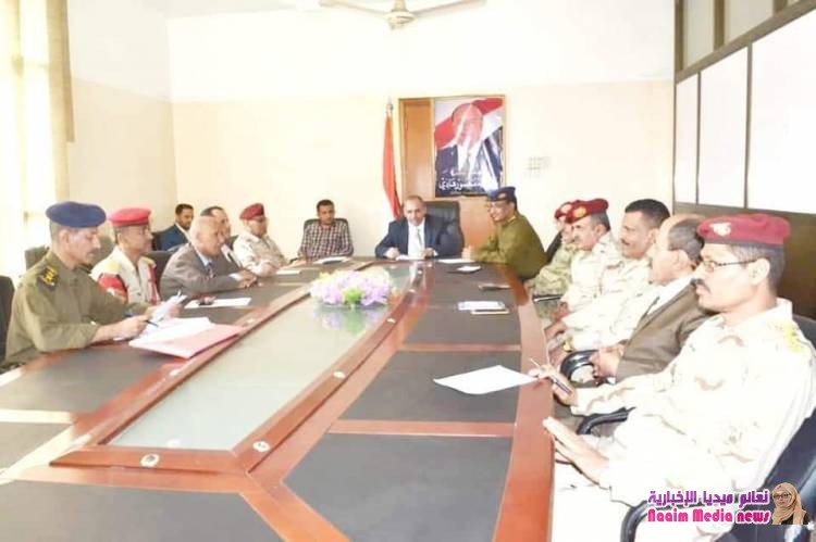 اللجنة الأمنية تناقش تعزيزات  المليشيات لمهاجمة جبهات تعز 