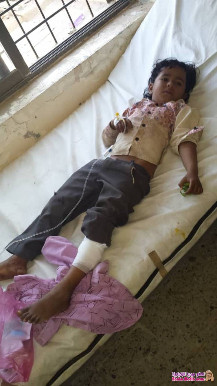 جريمة لمليشيات الحوثي ضد الطفولة في مقبنة 