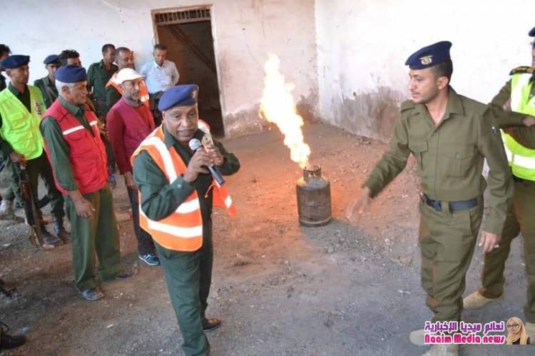 الدفاع المدني يدشن حملة نزوله الميداني بشعار "الوقاية هي الغاية"