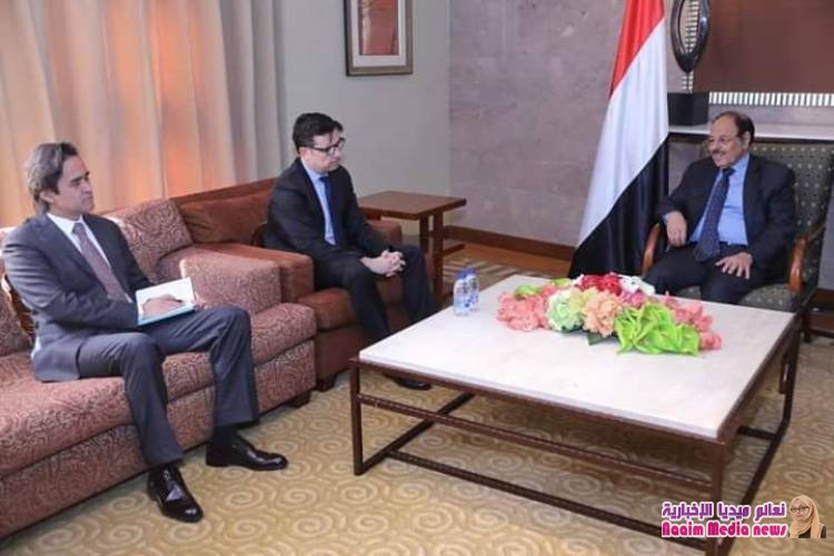 نائب رئيس الجمهورية علي محسن صالح يشيد بالجهود التي بذلها السفير التركي 