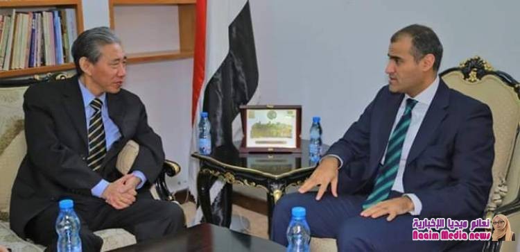 نائب وزير الخارجية خلال لقائه سفير_الصين يثمن مساهمات بكين الاغاثية ودعمها لليمن