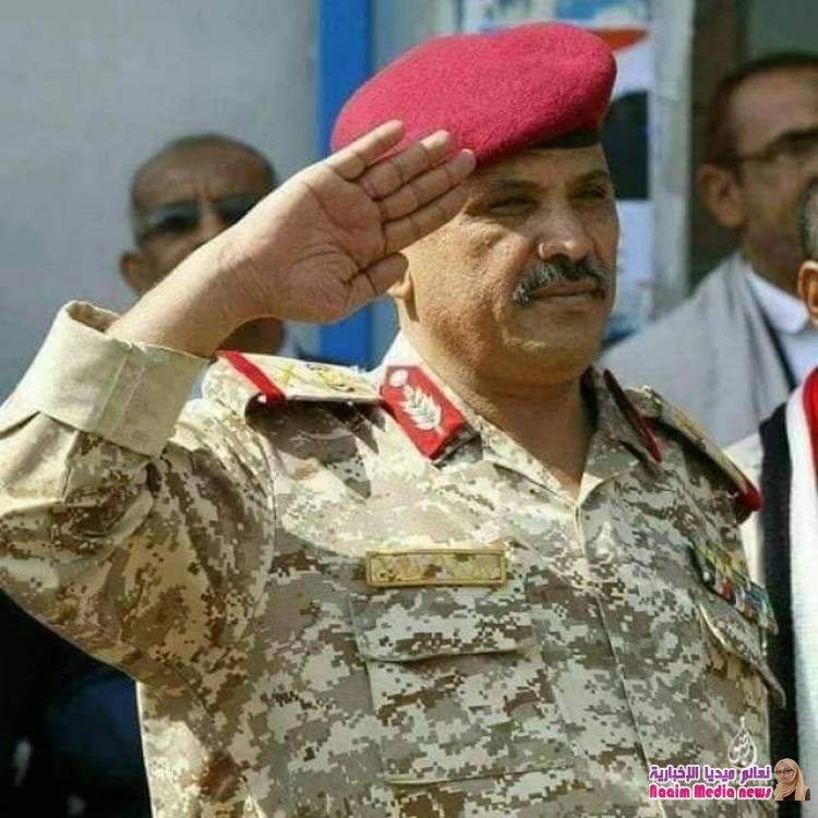 ‏ مستشار وزير الدفاع اللواء الركن/ خالد الفاضل يصل إلى تعز
