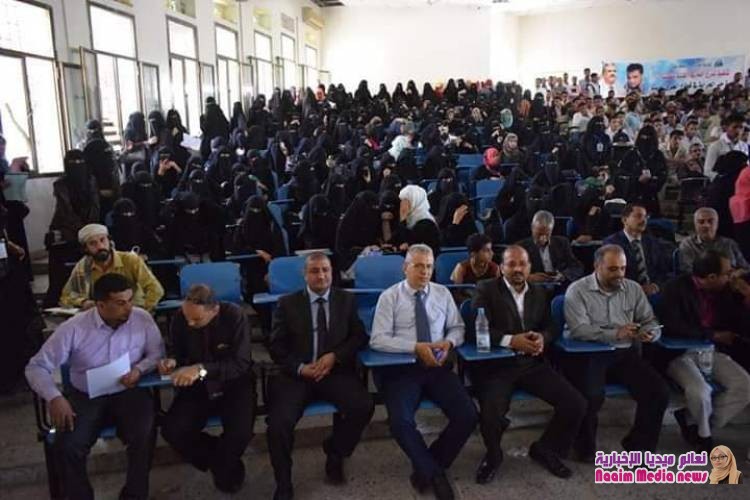 خلال إحياء اربعينية الشهيد موفق الشميري   وكيل أول محافظة تعز تم القبض على المتهم الرئيسي بمحاولة اغتيال رئيس جامعة تعز الدكتور الشعيبي