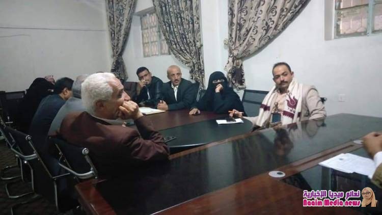 جامل : يرأس إجتماعاً لقيادة فرع المؤتمر بتعز