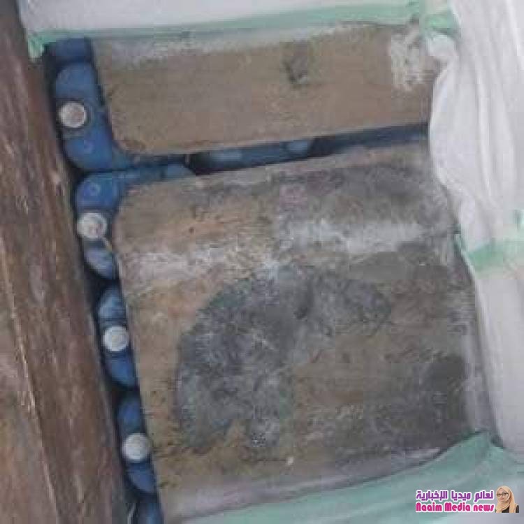 ضبط شحنة أسيد مركز مهربة بـ #الشحر