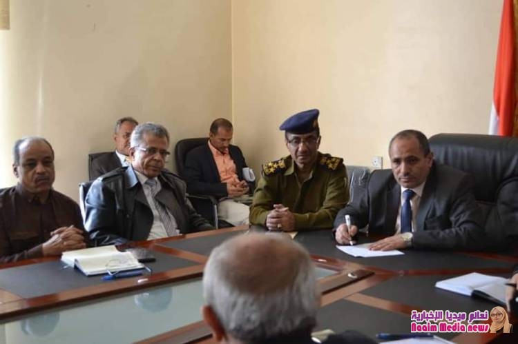 مدير عام شرطة يلتقي برؤساء العمل في المجال الإغاثي والإنساني. 