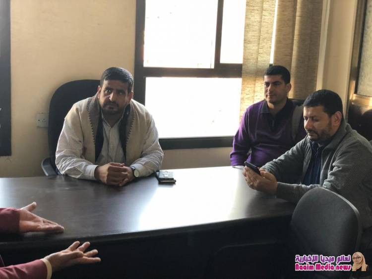 زيارة من شركة الغاز لتعز لتفقد توزيع الغاز