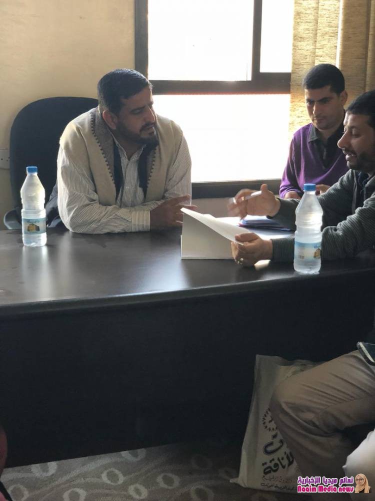 زيارة من شركة الغاز لتعز لتفقد توزيع الغاز