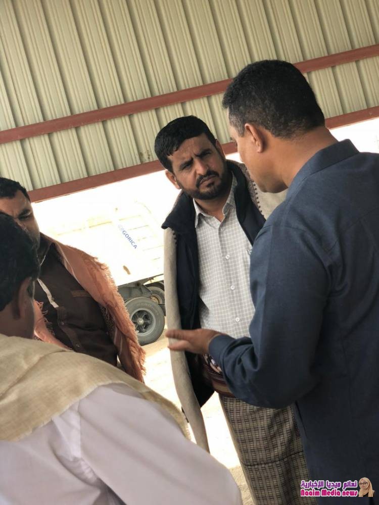 زيارة من شركة الغاز لتعز لتفقد توزيع الغاز