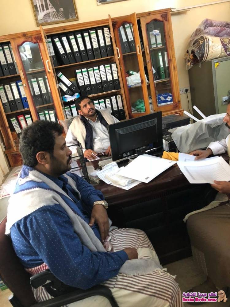 زيارة من شركة الغاز لتعز لتفقد توزيع الغاز