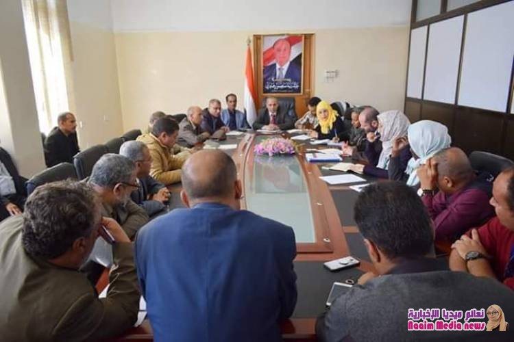 وكيل أول محافظة تعز يلتقي وفد من منظمات الأمم المتحدة.