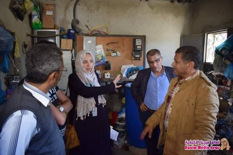 وكيل أول محافظة تعز يلتقي وفد من منظمات الأمم المتحدة.