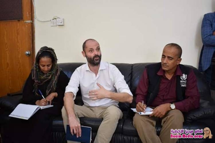 وكيل أول محافظة تعز يلتقي وفد من منظمات الأمم المتحدة.