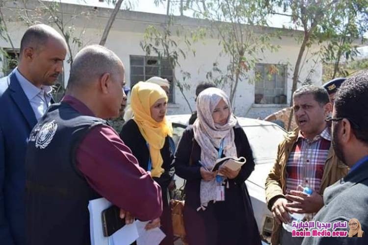 وكيل أول محافظة تعز يلتقي وفد من منظمات الأمم المتحدة.