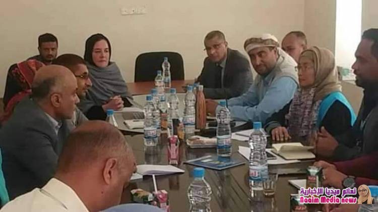 مدير عام مكتب التخطيط والتعاون الدولي بتعز ،  يلتقي برئيسة المفوضية السامية للأمم المتحدة لشؤون اللاجئين