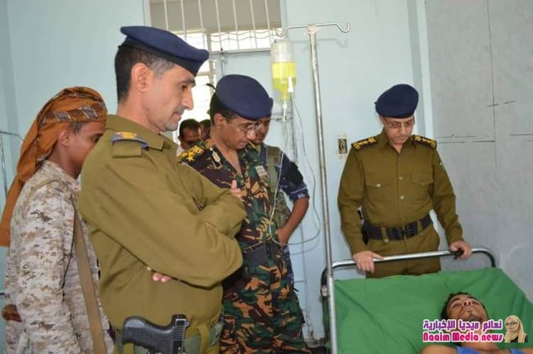 مدير عام شرطة محافظة تعز يزور مرافق رئيس محكمة الإستئناف ويطمئن على صحته...