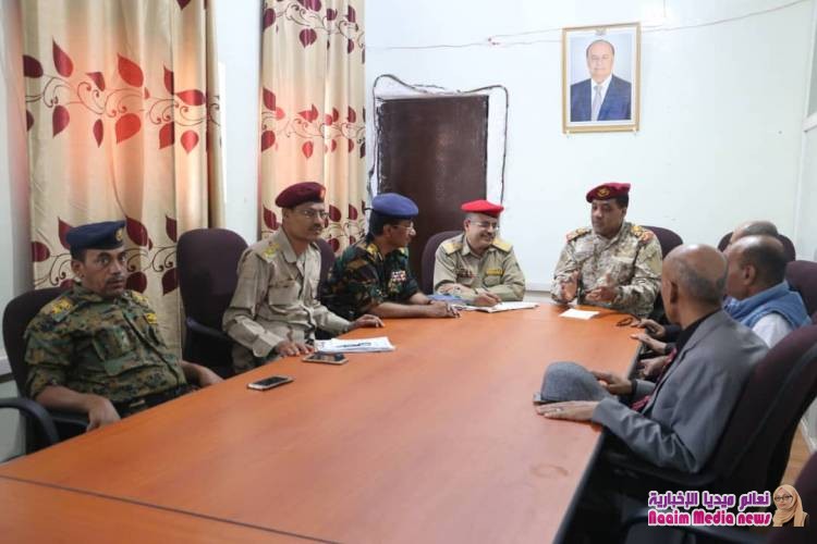 قائد محور تعز يشدد على تثبيت الحملة الأمنية ويوجه برصد أي أعمال عدائية ضد المحافظة 