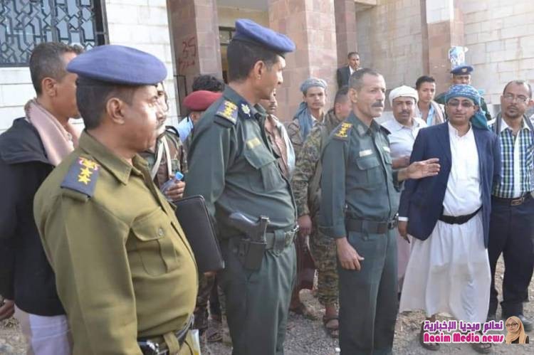 لجنة من قيادة شرطة محافظة تعز تقوم بعدد من الزيارات لإدارات شرطة المديريات وأقسام الشرطة  ..