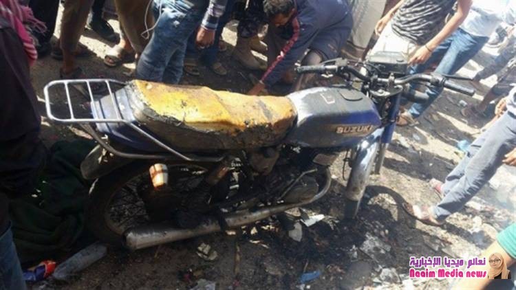  إصابة اثنين جراء انفجار عبوة ناسفة في مدينة تعز