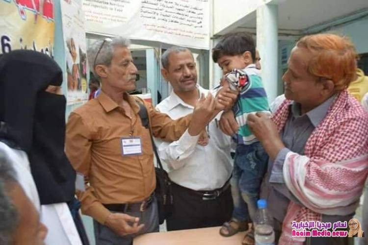 وكيل أول محافظة تعز يدشن الحملة الوطنية للتحصين ضد مرض الحصبة والحصبة الالمانية