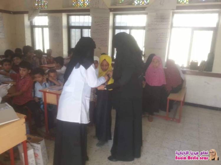 إستكمال حملة التحصين بمديرية جبل حبشي.