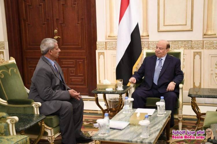 رئيس الجمهورية يلتقي اليوم بمحافظ لحج اللواء الركن أحمد التركي
